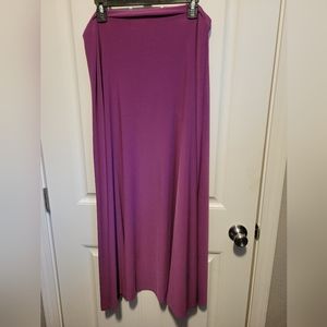 LULAROE MAGENTA LONG SKIRT